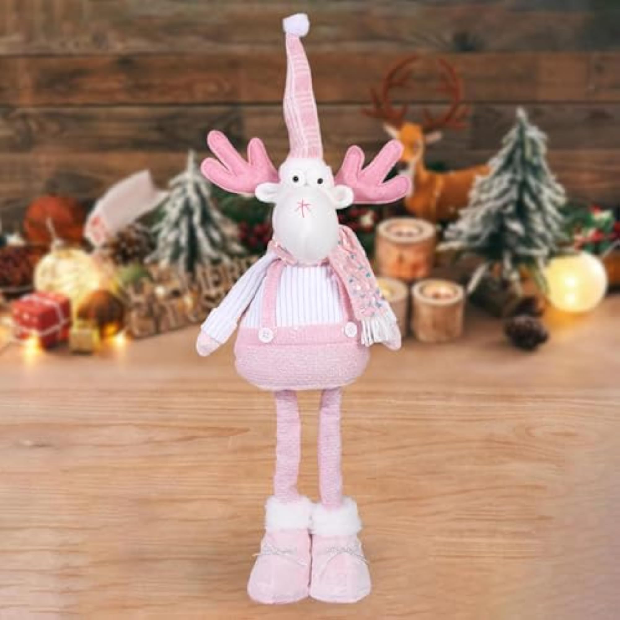 Christmas Doll Figurine Soft Charm for Bedroom Decor