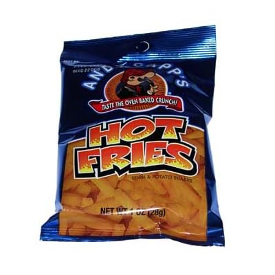 andy capp's hot fries chips
