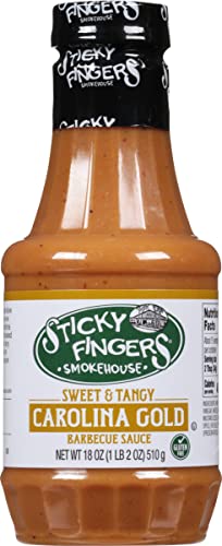 Sticky Fingers Carolina Classic Barbecue Sauce, 18 Ounces - Pack of 2 - Thumbnail 4