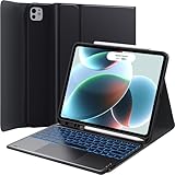 [Design clavier amovible] : profitez de la flexibilité d'un design amovible qui vous permet de basculer entre une configuration complète du clavier et un mode tablette autonome. Que vous ayez besoin de taper confortablement ou d'utiliser votre iPad Pro 13 pouces comme une tablette traditionnelle, ce design s'adapte à vos besoins. Il suffit de détacher le clavier lorsque vous voulez utiliser votre iPad seul ou de le connecter pour une saisie et une productivité efficaces.