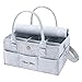 おむつストッカー オムツ収納 ベビー用品 収納バッグ 大容量 取り外せハンドル オムツ収納ケース おむつ収納バッグ 折りたたみ ベビー 収納ボックス 収納カゴ ふた付き 車載旅行用収納バック 小物入れ 軽便 ベビー用品 育児用品入れ 出産準備 出産祝い