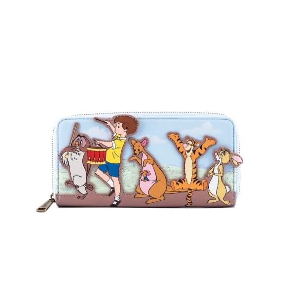 Loungefly Winnie the Pooh 95th Anniversary Zip Around Wallet
