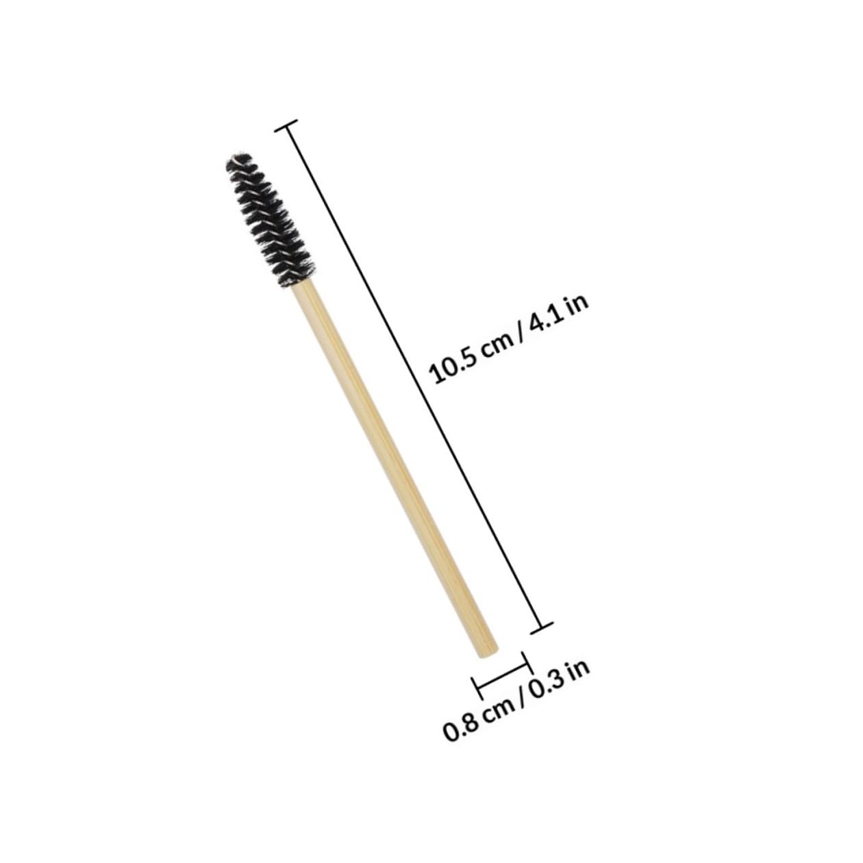 100pcs Disposable Mascara Brush Applicators Lash Brush Wand Eyelash Extension with Handle for Professional Makeup and Eyebrow Grooming