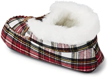 Gymboree Unisex Child Slipper, Tartan Plaid, 11-12 Little Kid US | Image 4