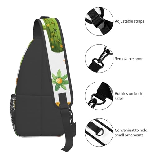 Morrales Urbanos Sling Bag Cartoon Cactus Plant miniatura 5