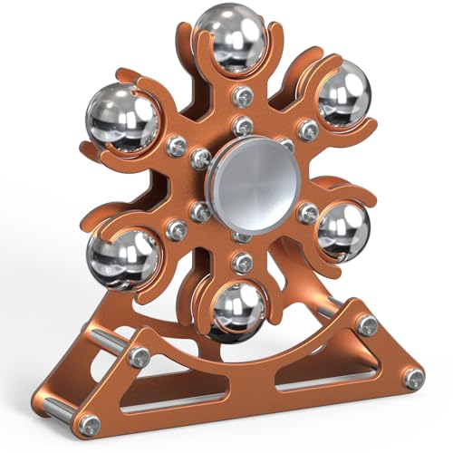 Desk-Fidget-Toys for Ferris-Wheels-Spinner: Metal Kinetic-Spinner 4mins, Cool-Gadgets for Kid Children Teen Adult EDC-Toy, ADHD Tools Cool-Stuff Stress Relief for Office Home School Christmas
