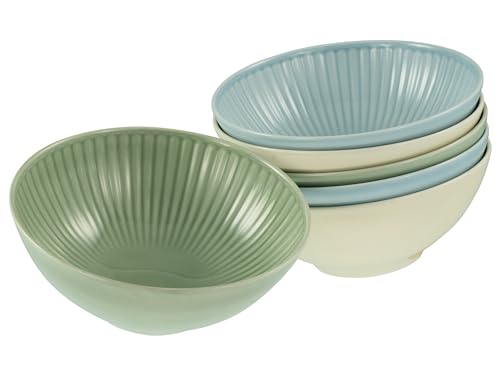 CreaTable, 24037, Serie Valencia Pastell, 6-teiliges Geschirrset für...