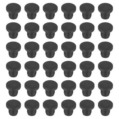 Image of MECCANIXITY 36pcs T-Shaped Silicone Plugs 7.8mm 5 /16 inch Dia Snap in Plug