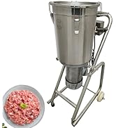 Banfluxion 1.8KW 32L Meat Vegetable Prep Food Grinder 110V Vertical Electric Blender Grinder Cutt...