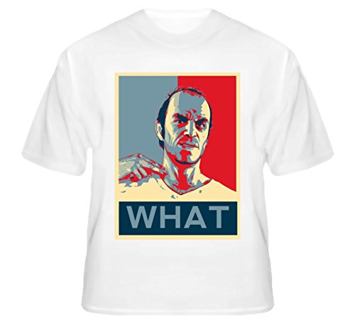 Trevor What Hope Obama Game GTA Style Fan T Shirt L White