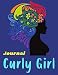 Produktbild Curly Girl Journal: Natural Hair Journal | Kinky Curly Wavy Wurly Coily Hair Workbook | No Poo, CG Method Diary | Gift for Good Hair Days Lovers | Year-Round Diary