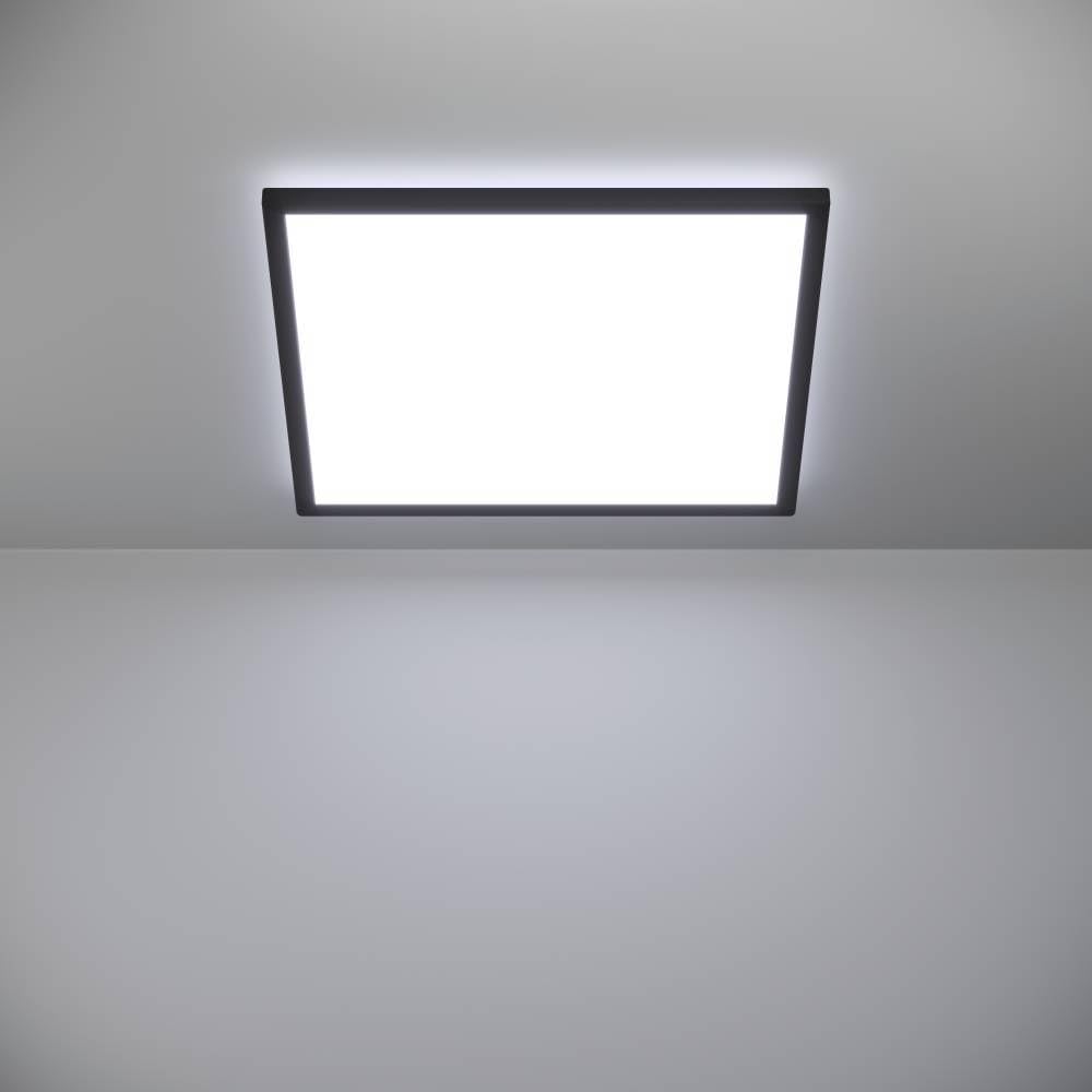 EGLO Rovito LED Deckenlampe Fürs Bad – Rundes Panel Mit Fernbedienung, Dimmbar & 3 Farbtemperaturen, IP44, 39 Cm