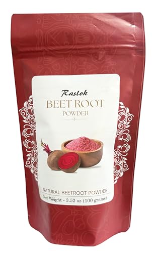 Beet Root Powder - for Baking & Smoothies - Pure & Natural (3.52, Ounces)