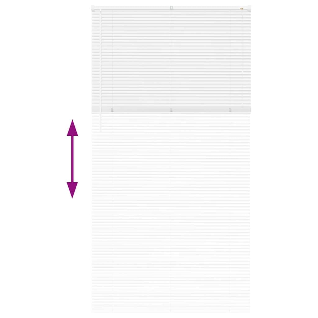 vidaXL Persianas venecianas Manual 220 x 110 cm Aluminio, Persianas Modernas para Interiores, de Aluminio Ajustables, Elegantes tratamientos para Ventanas en casa y Oficina