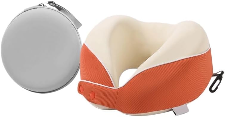 U-Shaped Memory Foam Neck-Supporting Pillow for Office Slouching Sleep