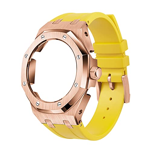 Kit custom GA2100 pour remplacer un bracelet usé par de l'acier et du caoutchouc