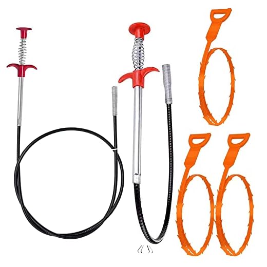 Drain Clog Remover, Toilet Plunger Pressure Pump Cleaner, High Pressure Plunger Opener Cleaner Pump Bath Toilets, Bathroom, Shower, Kitchen Clogged Pipe Bathtub