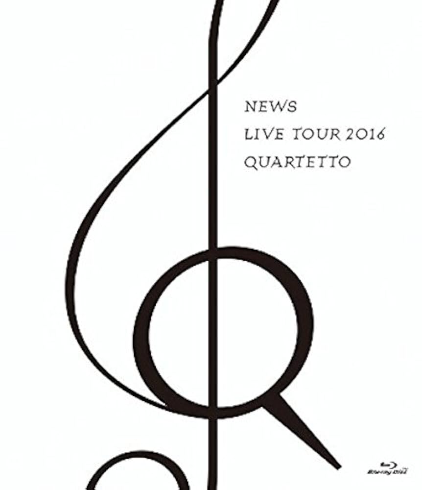 NEWS ライブDVD 2016~2019 ４枚セット Amazon.co.jp: NEWS LIVE TOUR 2016 QUARTETTO(通常盤) [Blu-ray