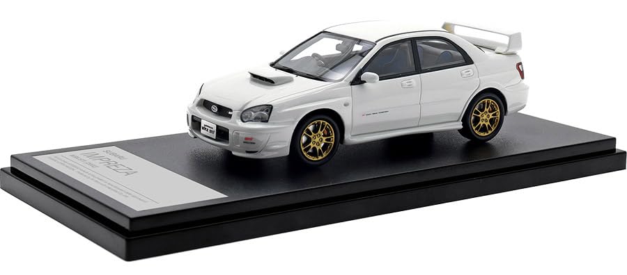 1/43 WiT’s / SUBARU WRX STi (GVF) A-Line Hi Story 1/43 Subaru Impreza WRX STi (2002) Pure White Finished