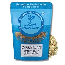 Gastritis Herbal Tea 100% Natural Herbal Infusion 4 oz Loose Leaf With Malva, Chamomile, Boldo & Fennel Caffeine-Free, Vegan, Non-GMO Te para Bienestar Estomacal Digestive Support Blend