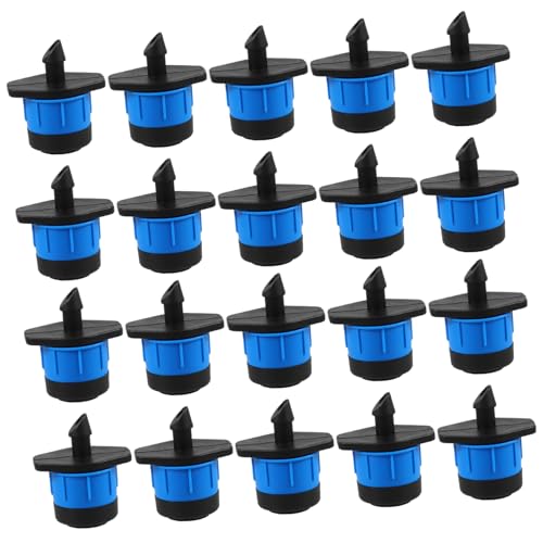 BESPORTBLE 20 Piezas Micro-Spray Riego por Goteo Cabezal De Aspersor Ajustable Pico De Goteo Cinta De Goteo Regaderas De Riego por Lluvia Temporizador De Agua para Manguera De Jardín
