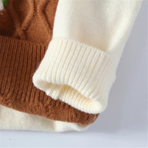 Men Winter Knit Turtleneck Sweater Patchwork Knitted Pullovers Mens Casual Sweaters4