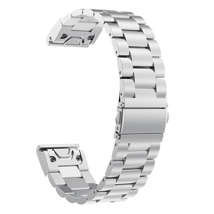 WBDWWTD Correa de Acero Inoxidable QuickFit de 22 y 26mm para Garmin Descent Mk2i Mk2, Correa de liberación rápida, Pulsera, Accesorios para Correa