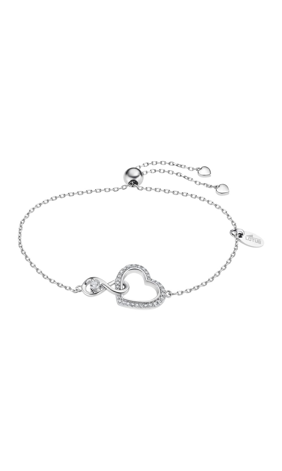 LOTUSBrazalete Silver Pulsera Sra.Corazon.INFINIT LP3520-2/1 Marca