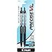 PILOT Precise V5 RT Deco Collection Refillable & Retractable Liquid Ink Rolling Ball Pens, Extra Fine Point, Black Ink, 2-Pack (41972)