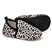 Scurtain Unisex Kids Slippers Toddler Slippers Boys Girls House Shos Kids Shoes Leopard Size 11.5-12