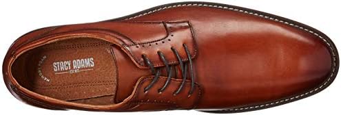 Stacy Adams Men's Faulkner Plain Toe Oxford, Cognac, 10 M US | Image 4