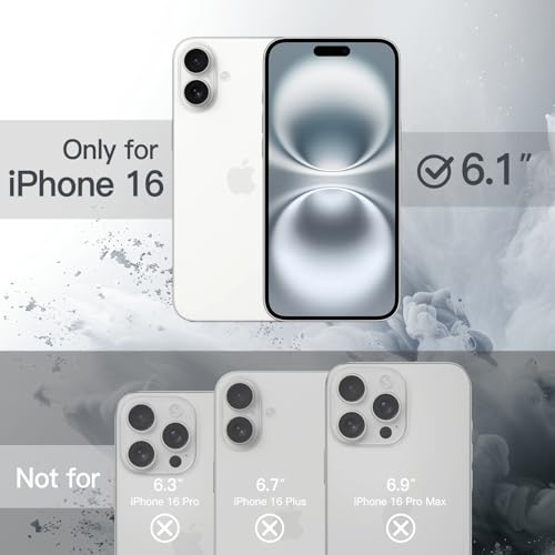 Image of JETech Case for iPhone 16, White