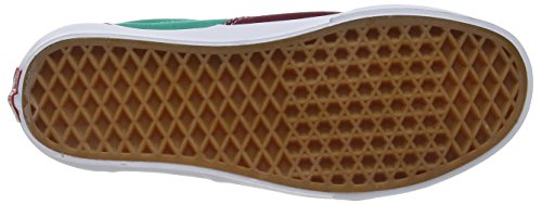 Vans Vans Unisex Era (Gldn Coast) Wndsr Wine/Alhm Skate Shoe 8 Men US / 9.5 Women US