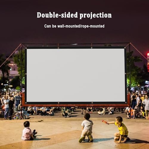 Pantalla de proyección portátil HD Anti Crease 200" 4:3 miniatura 2