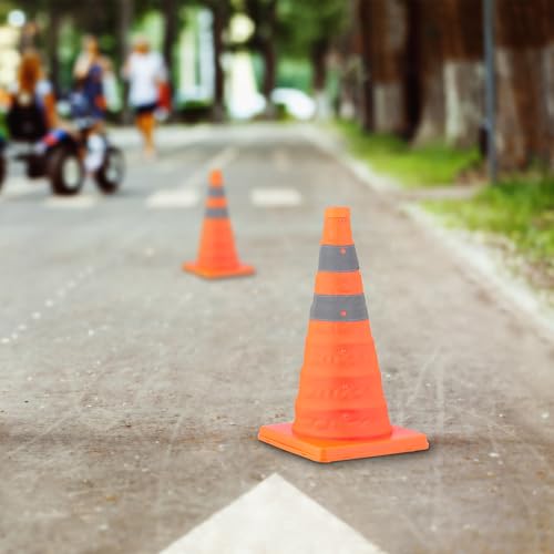 Set von 2 faltbaren Verkehrshütchen