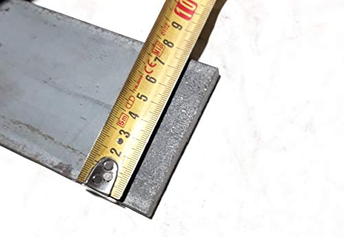 Pletina de hierro 80x8 mm. Longitud 1 metro.