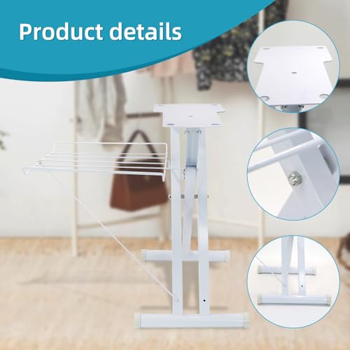 Lumil Steam Press Stand, Custom-Made for 20\'\' Clothes Press Machine for Home Business White Digital Steam Press for Clothes-Only Use Steam Iron Press, Not Suitable for Other Brands - Thumbnail 5