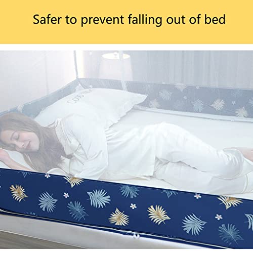 Tienda de campaña para cama rosa de 180cm con dosel y cortina mosquitera 4