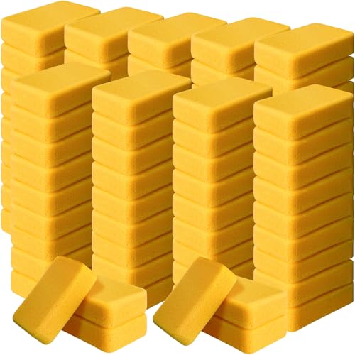 Image of Tioncy 84 Pcs Large Sponges Bulk 7.5 x 5.5 x 1.9 Inch Grouting Car Wash Foam Cleaning and Washing Sponge Commercial Foam Large All Purpose for Cleaning Dishes Car Tile Bike