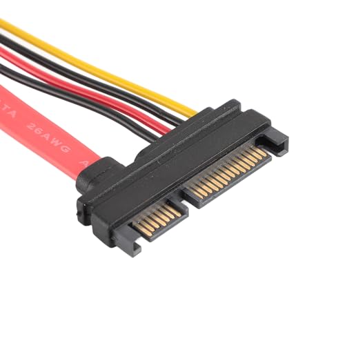 Cable de extensión SAS29P hembra a SATA22P macho 0.15m miniatura 2