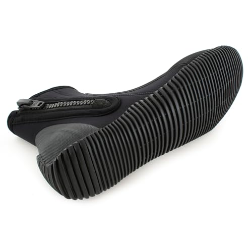 SEAC Regular 5 mm Premium Neopren-Nassanzug Stiefel mit rutschfreier Sohle und Seitenreißverschluss