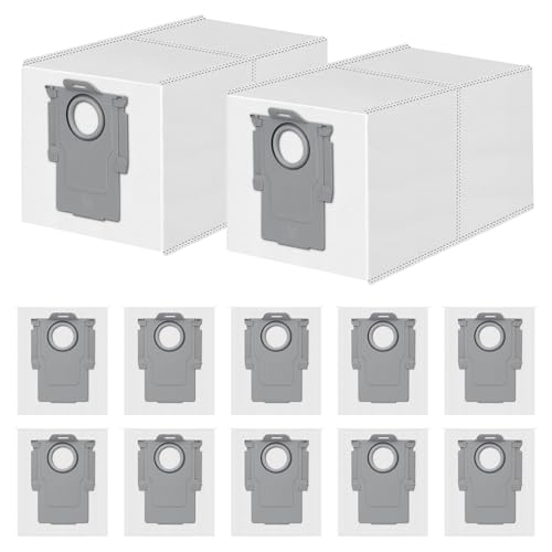 Image of 12 Pack Dust Bag for Roborock Qrevo S Pro /QV 35A /S5V /Saros 10R /20 /CurvX