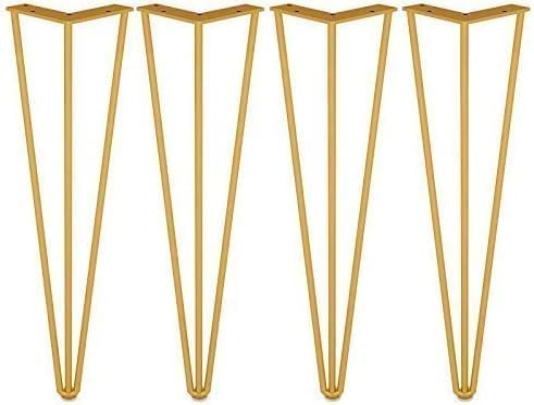 Ventuos_ Hair Pin Furniture Legs for Desk Table, Black Modern Straight Style Coffee Table Sofa Legs,Kitchen Table Leg, Bathroom Cabinet Leg Set_of_04 (28", Red Velvet) (B0CJJTDR8L) Amazon Price History, Amazon Price Tracker