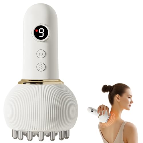 ADDLIVE Cellulite Massager Tool, Lymphatic Drainage Massager, Handheld Cellulite MassagerElectric, Body Sculpting Machine, Deep Tissue Machine with Multi-Function Modes for Legs, Arms & Belly, White