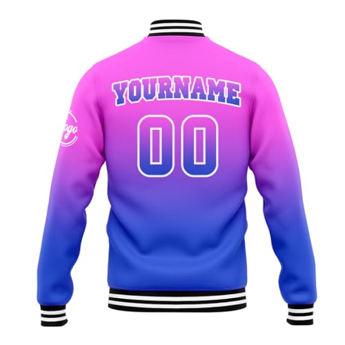Custom Gradient Letterman Jacket for Men Women and Youth with Personalized Varsity Jacket2