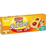 Brossard Gâteaux duo fraise - Le paquet de 6