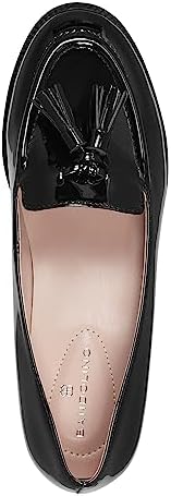 Bandolino Women's Linzer Loafer, Black Patent, 7 | Image 1