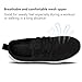 WYGRQBN Women's Walking Shoes Lightweight Tennis Fashion Sneakers Sports Workout Gym Shoes for Running Black_White US Size 7.5