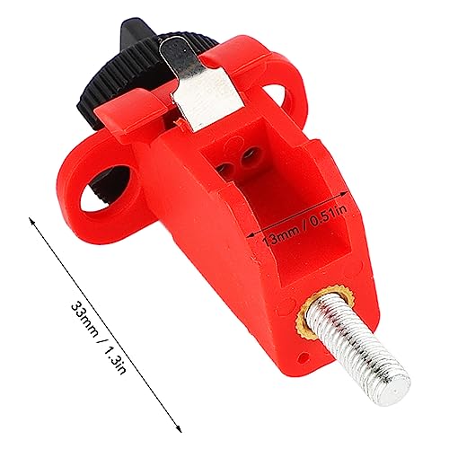 Marcação de Interruptor de Ar, Bloqueio de Microdisjuntor de Plástico de Engenharia Resistente a Pro