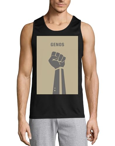 Débardeur en coton homme noir Anime 239 pour exprimer votre passion de la culture pop